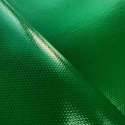 Тентовый материал ПВХ 600 гр/м2 плотная, Зелёный (Ширина 150см), на отрез  в Муроме, 600 г/м2, 1189 руб
