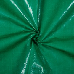 Тентовое полотно Тарпаулин 120 г/м2, Зеленый (на отрез)  в Муроме