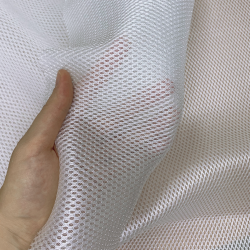 Сетка 3D трехслойная Air mesh 160 гр/м2, цвет Белый (на отрез)  в Муроме