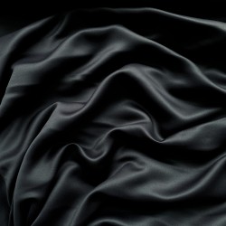 Светозатемняющая ткань для штор &quot;Блэкаут&quot; 95% (Blackout), цвет Черный (на отрез)  в Муроме