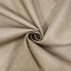 Ткань Рогожка (мебельная), цвет Бежевый (на отрез) (100% полиэстер) в Муроме