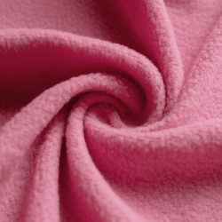 Флис Односторонний 130 гр/м2, цвет Розовый (на отрез)  в Муроме