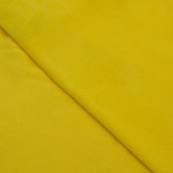 Флис Односторонний 180 гр/м2, Желтый (на отрез)  в Муроме