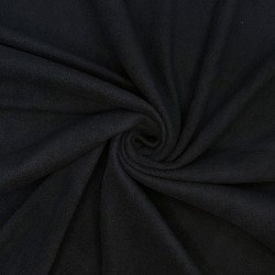 Флис Односторонний 130 гр/м2, цвет Черный (на отрез)  в Муроме