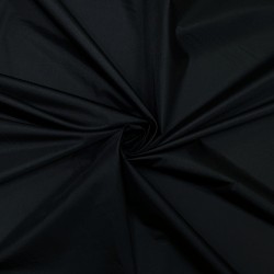 Ткань Дюспо 240Т WR PU Milky, цвет Черный (на отрез)  в Муроме