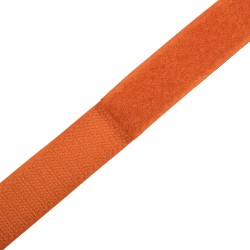 Контактная лента 25мм  Оранжевый (велькро-липучка, на отрез)  в Муроме