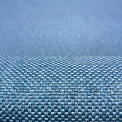 Ткань Блэкаут для штор светозатемняющая 85% &quot;Рогожка Синяя&quot; (на отрез)  в Муроме
