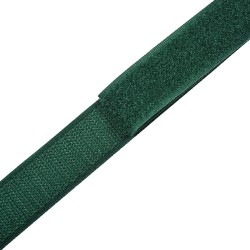 Контактная лента 25мм  Зелёный (велькро-липучка, на отрез)  в Муроме