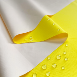 Водонепроницаемая Дышащая Мембранная ткань PU 10'000, цвет Жёлтый (на отрез)  в Муроме