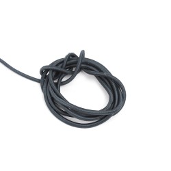Шнур (Резинка) шляпный 3мм, цвет Серый (на отрез)  в Муроме