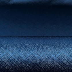 Ткань Блэкаут для штор светозатемняющая 100% &quot;Орнамент Синий&quot; (на отрез)  в Муроме