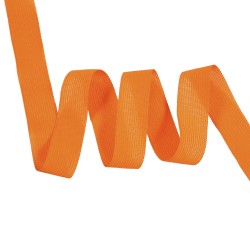 Окантовочная лента-бейка, цвет Оранжевый 22мм (на отрез)  в Муроме